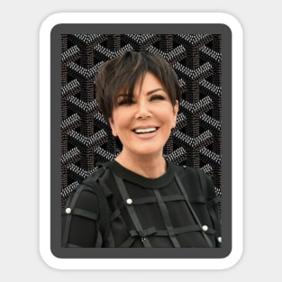 Kris Jenner Stickers for Sale TeePublic